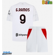 AC Milan Goncalo Ramos #9 Bortedraktsett Barn 2026-27 Kortermet (+ Korte bukser)